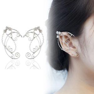 New 2Pcs Fairy Elf Earrings